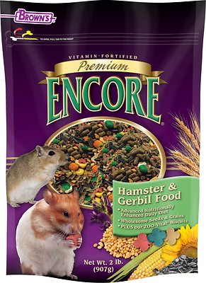 Brown’s Encore Premium Gerbil & Hamster Food