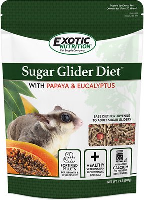 Exotic Nutrition Papaya & Eucalyptus Sugar Glider Food