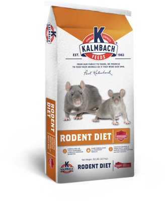 Kalmbach Feeds 18% Rodent Diet Cubes Rats and Mice Food