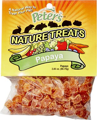 Peter’s Papaya Pieces Small Animal Nature Treats