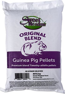 Sweet Meadow Farm Original Blend Pellets Guinea Pig Food