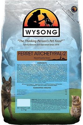 Wysong Ferret Archetypal 2 Dry Ferret Food