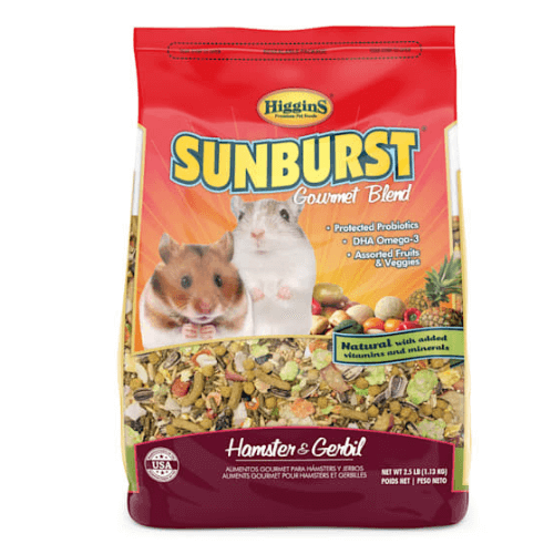 Higgins Sunburst Gourmet Blend Hamster & Gerbil Food